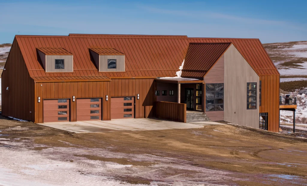 Exterior view of the Elm Tree residence
