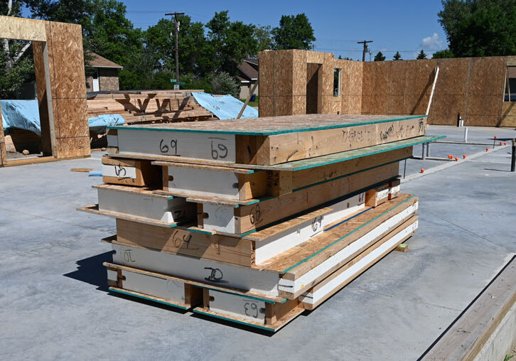 Panels_WEB Stack of insulated panels